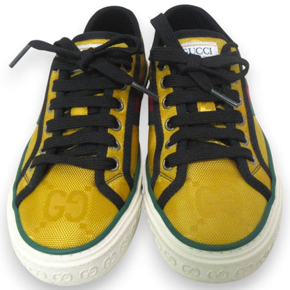Gucci Tennis 1977 Sherry Line GG Pattern Low Cut Sneakers 35 Approx 22cm