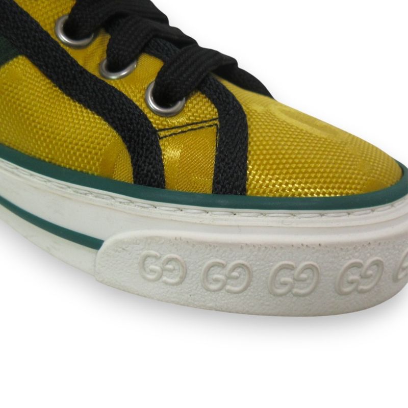 Gucci Tennis 1977 Sherry Line GG Pattern Low Cut Sneakers 35 Approx 22cm