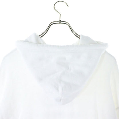 Balenciaga 20SS BB Logo Front Print Hoodie Pullover Hoodie 570811 Tev19 White