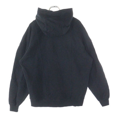 Saint Laurent Paris Logo Embroidered Half-zip Sweatshirt 802136 Y36sw Black