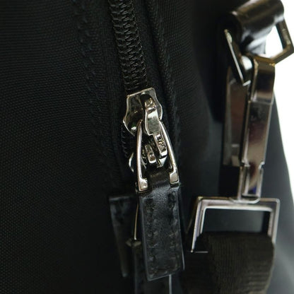 Gucci Square G 2WAY Boston Bag Black Nylon 114674