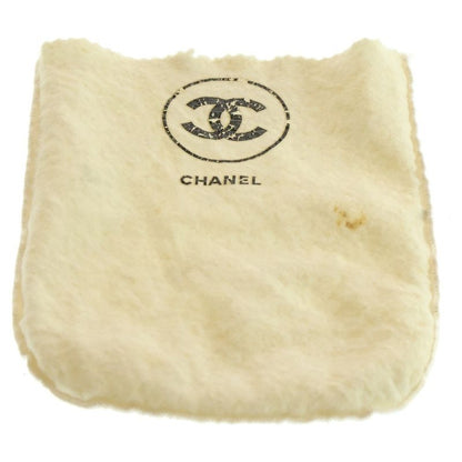 Chanel Coco Mark Chain Shoulder Bag Navy Gold Hardware