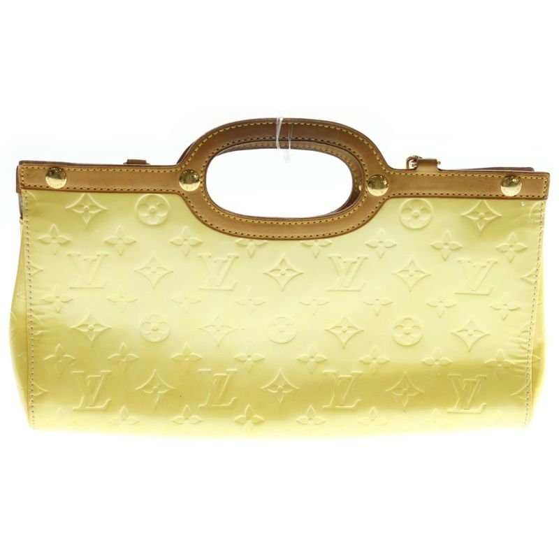 Louis Vuitton Vernis Roxbury Drive Pe Lou 2WAY Bag Handbag Shoulder Bag Brown X