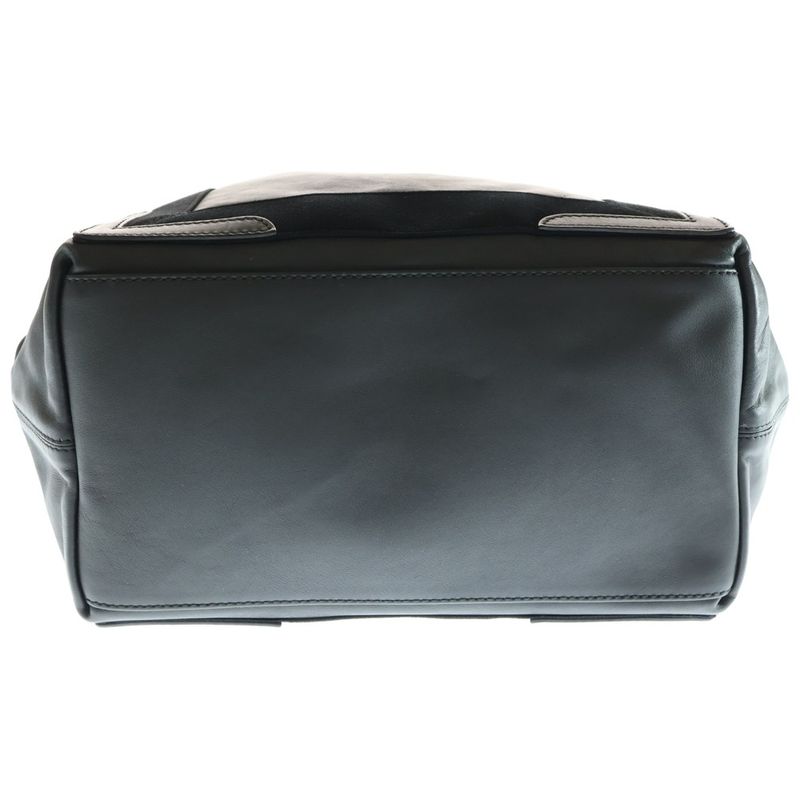 Balenciaga Navy Cabas S Handbag Black Leather