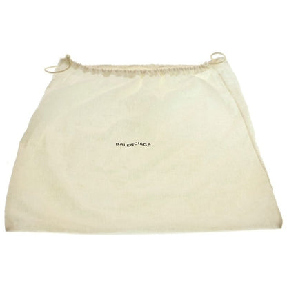 Balenciaga Navy Cabas S Handbag Black Leather