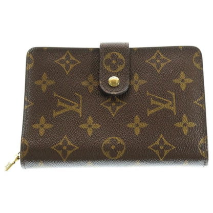 Louis Vuitton Monogram Porte Papier Zip Brown PVC M61207 Wallet