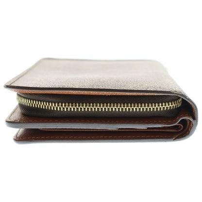 Louis Vuitton Monogram Porte Papier Zip Brown PVC M61207 Wallet