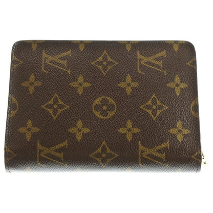 Louis Vuitton Monogram Porte Papier Zip Brown PVC M61207 Wallet