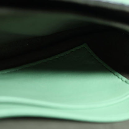 Fendi Micro Bucket Monster Shoulder Bag Light Green Leather 8m0354