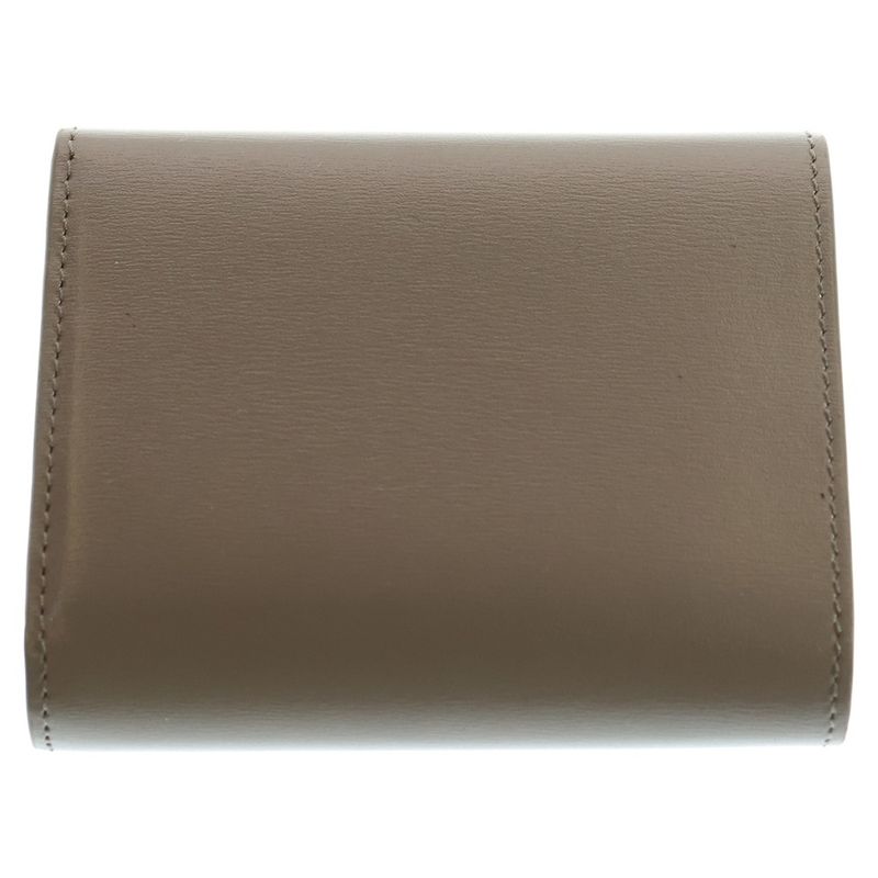 Celine Triomphe Small Flap Wallet Trifold Gold-finish Calf 10d783dpv 10BL