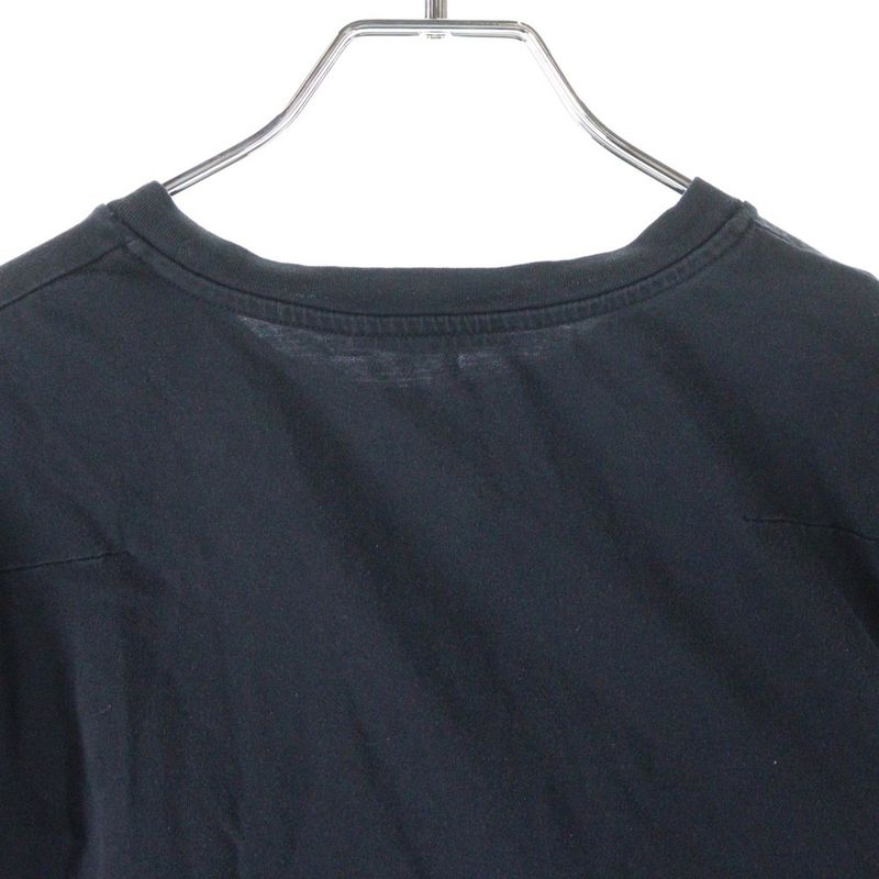 DIOR 17AW 3D Logo Embroidery Crew Neck Short Sleeve T-shirt Black 733j603w3610