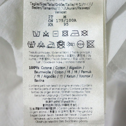 Fendi 17AW Curl Collage Patch/print Short Sleeve T-shirt Cut And Sewn White