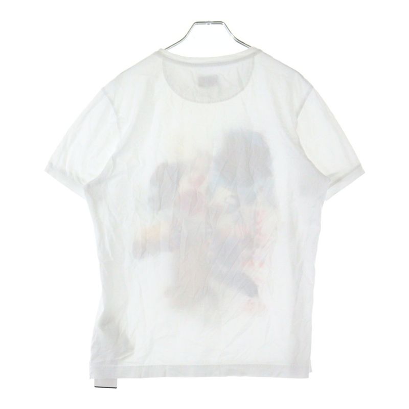 Fendi 17AW Curl Collage Patch/print Short Sleeve T-shirt Cut And Sewn White