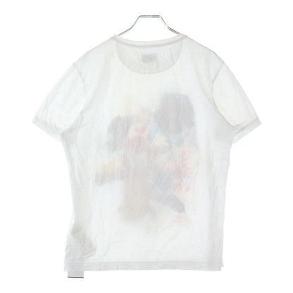Fendi 17AW Curl Collage Patch/print Short Sleeve T-shirt Cut And Sewn White