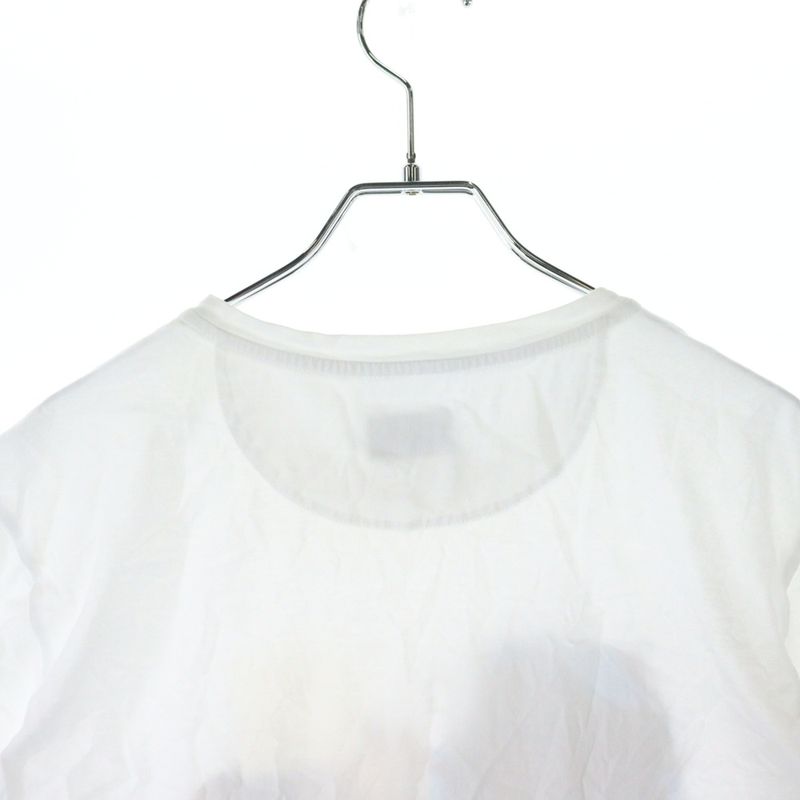 Fendi 17AW Curl Collage Patch/print Short Sleeve T-shirt Cut And Sewn White