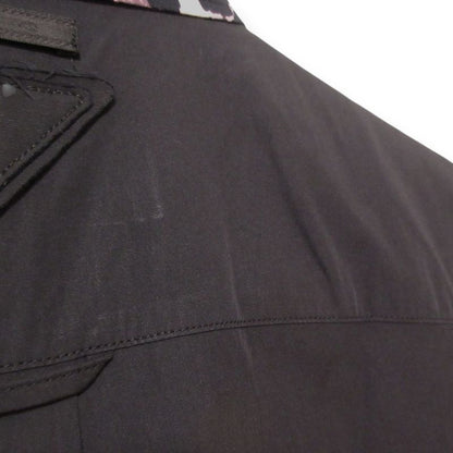 Good Prada Comic Print Leopard Print Collar Sleeveless Knee Length Shirt Dress