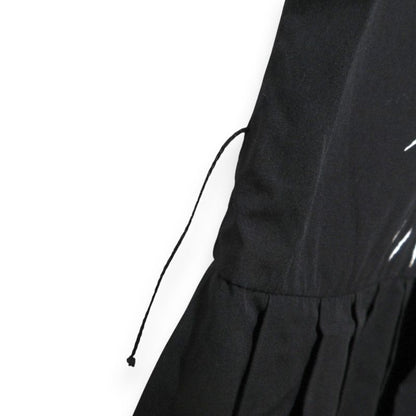 Good Prada Comic Print Leopard Print Collar Sleeveless Knee Length Shirt Dress