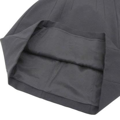 Prada Short Sleeve Nylon Dress Long Dress 38 Black Women's Used