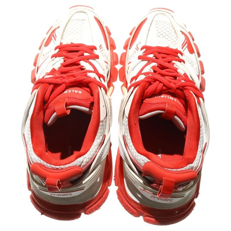 Balenciaga Track Sneaker Track Low Cut Sneaker White/red 542023