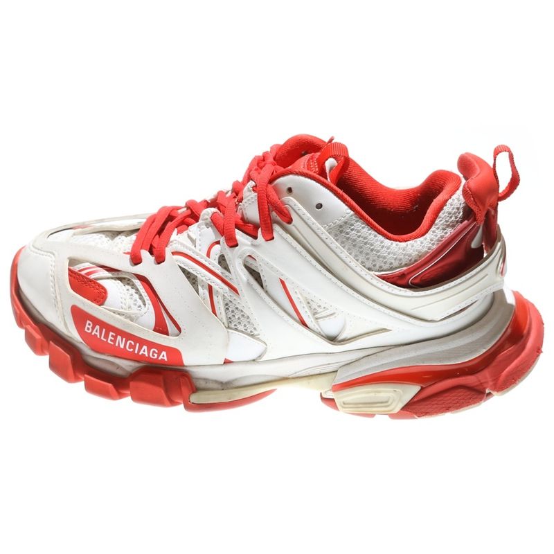 Balenciaga Track Sneaker Track Low Cut Sneaker White/red 542023