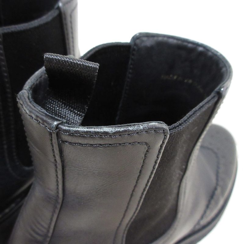 Good Prada Wingtip Side Gore Chelsea Boots 36.5 Equivalent to 23.5cm (9.25in)