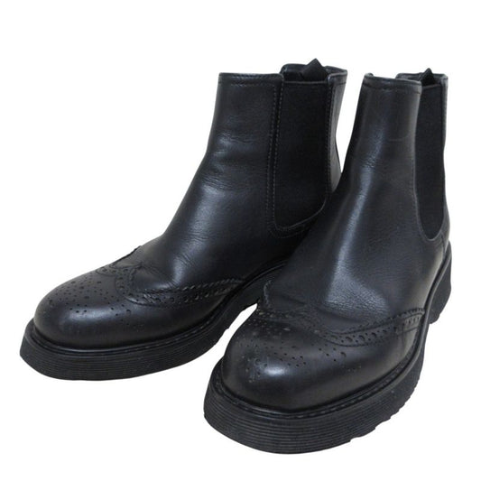 Good Prada Wingtip Side Gore Chelsea Boots 36.5 Equivalent to 23.5cm (9.25in)