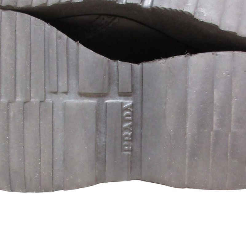 Good Prada Wingtip Side Gore Chelsea Boots 36.5 Equivalent to 23.5cm (9.25in)