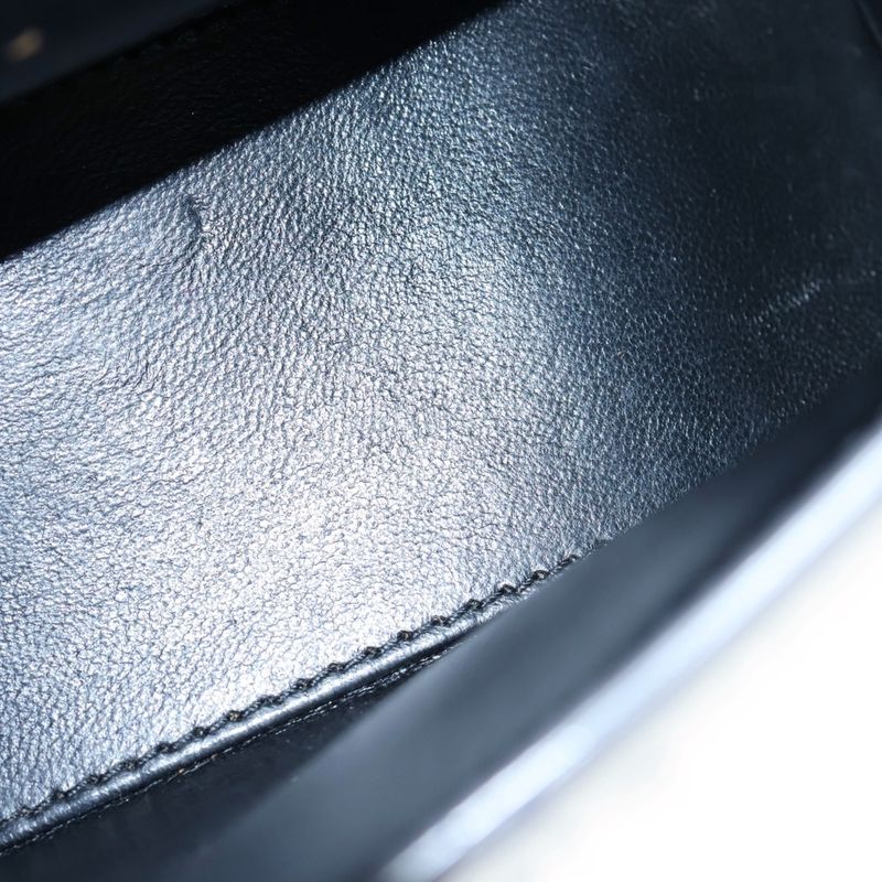 Balenciaga Hourglass XS 2WAY Bag Shoulder Bag Mini Bag Handbag Metallic Silver