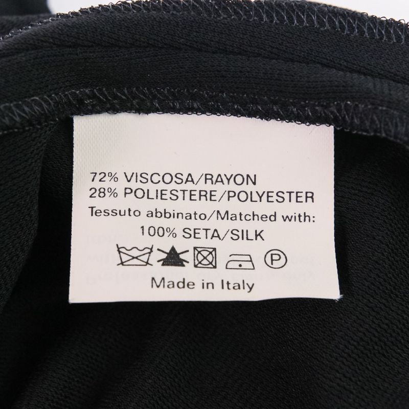 Good Yves Saint Laurent Sleeveless Draped Gather Dress S