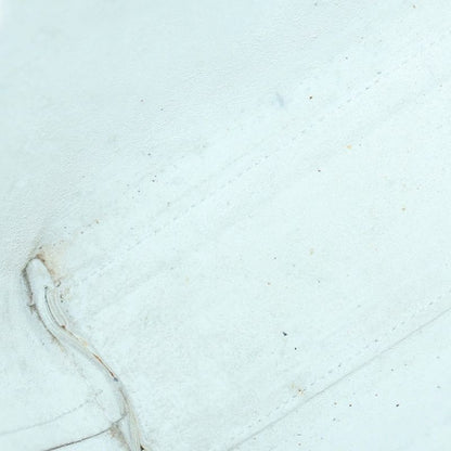 Prada Perforated Logo Handbag Tote Bag Ivory