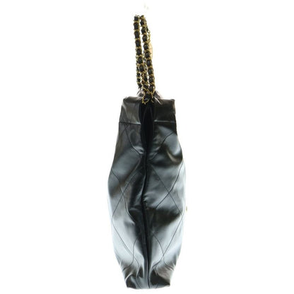 Chanel 22 Medium Matelasse Green Shiny Calfskin Gold Hardware Shoulder Bag