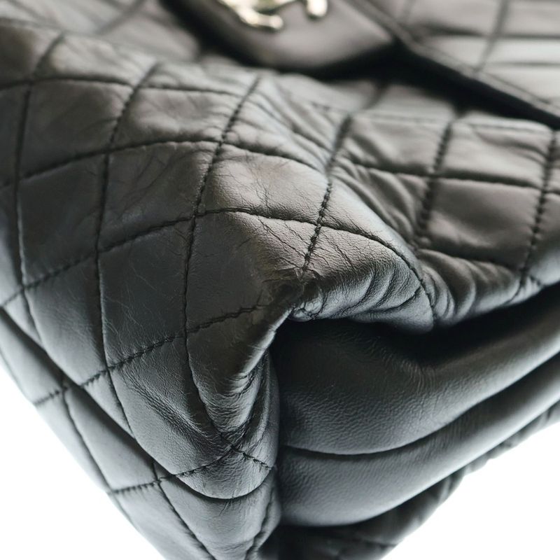 Chanel Matelasse 30 Coco Mark Lambskin S Flap/w Chain Shoulder Bag Svhardware