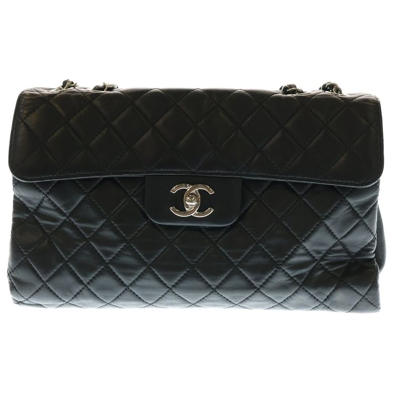 Chanel Matelasse 30 Coco Mark Lambskin S Flap/w Chain Shoulder Bag Svhardware