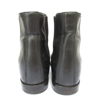 Good Prada Leather Side Gore Chelsea Boots Short Boots Size 39 Equivalent to