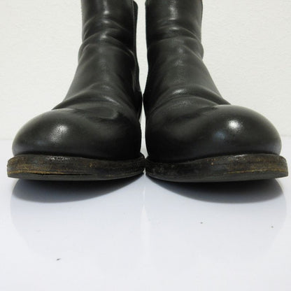 Good Prada Leather Side Gore Chelsea Boots Short Boots Size 39 Equivalent to
