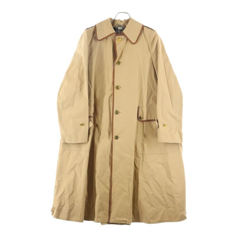 Gucci 20SS Light Cotton Trench COAT Oversized Cotton Chino Leather Trousers