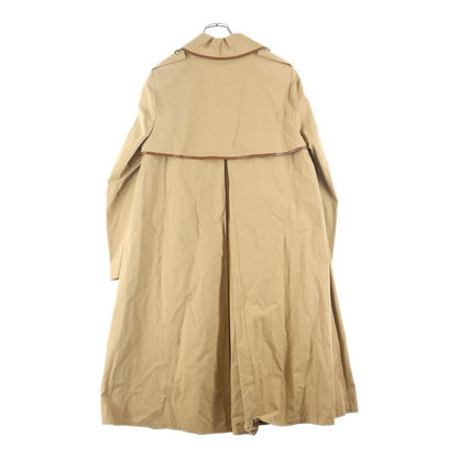 Gucci 20SS Light Cotton Trench COAT Oversized Cotton Chino Leather Trousers