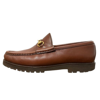 Gucci Leather Horsebit Loafers Size 35 Equivalent to 22cm (8.66in) Brown