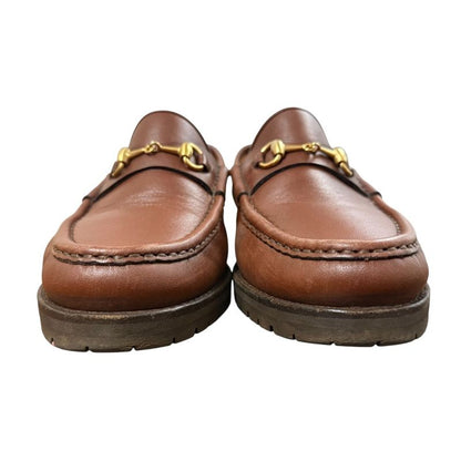 Gucci Leather Horsebit Loafers Size 35 Equivalent to 22cm (8.66in) Brown