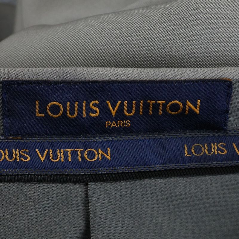 Louis Vuitton 20SS Wool Slacks Long Pants Rm201 TDE Hip85w Gray