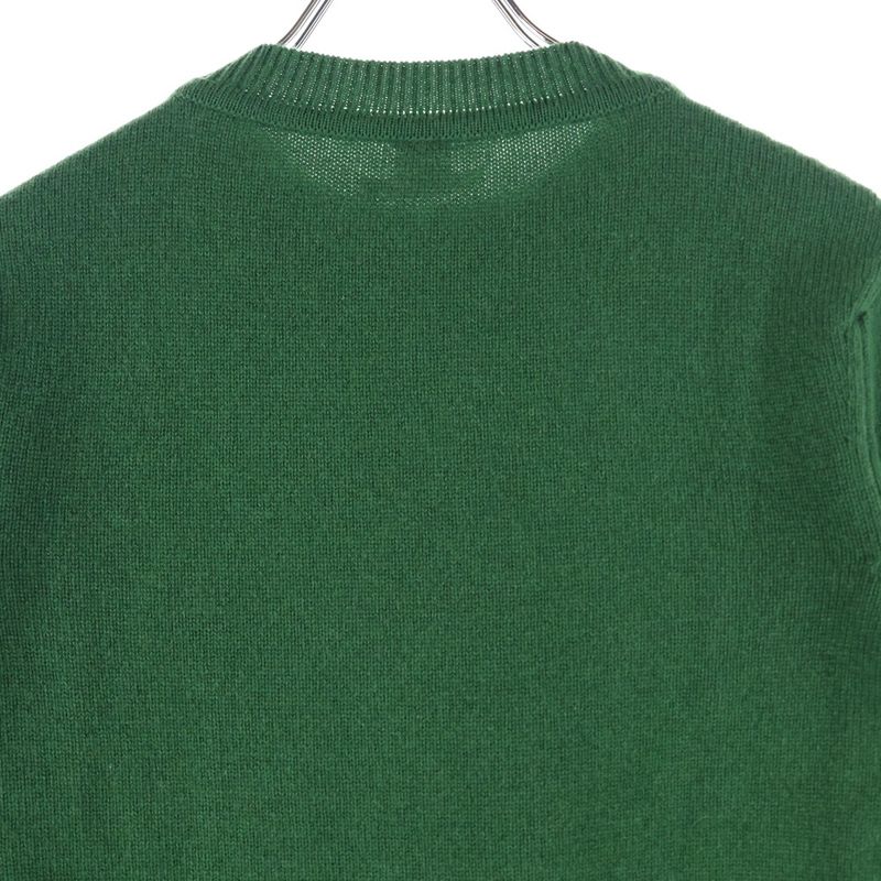 Hermes H Lift Cashmere Knitted Sweater Green Ladies