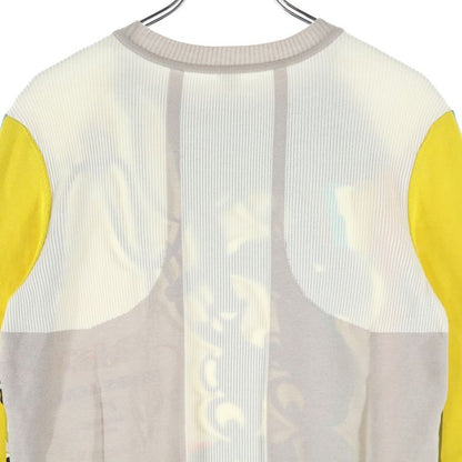 Hermes Brides De Gala Long-sleeved Knit Sweater In Twillaine Silk Women's Multi