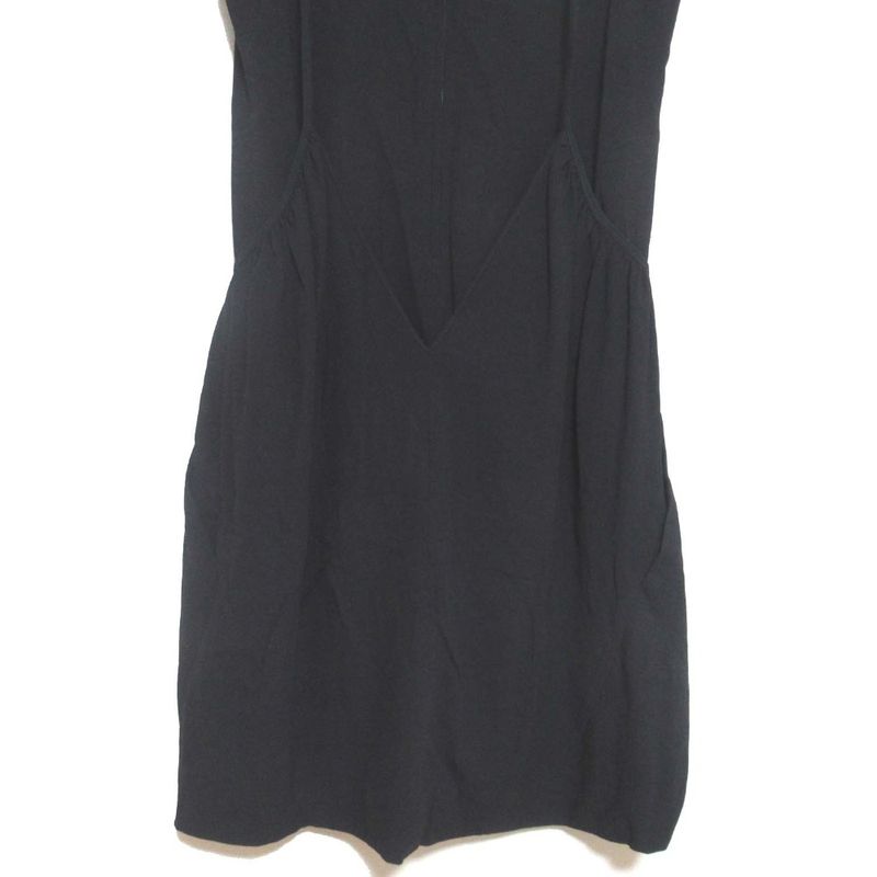 Prada Sport Sleeveless Knee Length Faye Cles Iyer Dress Size 38 Black Women's