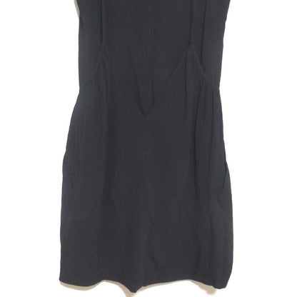 Prada Sport Sleeveless Knee Length Faye Cles Iyer Dress Size 38 Black Women's