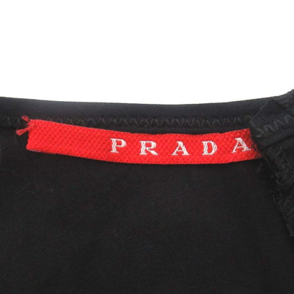 Prada Sport Sleeveless Knee Length Faye Cles Iyer Dress Size 38 Black Women's