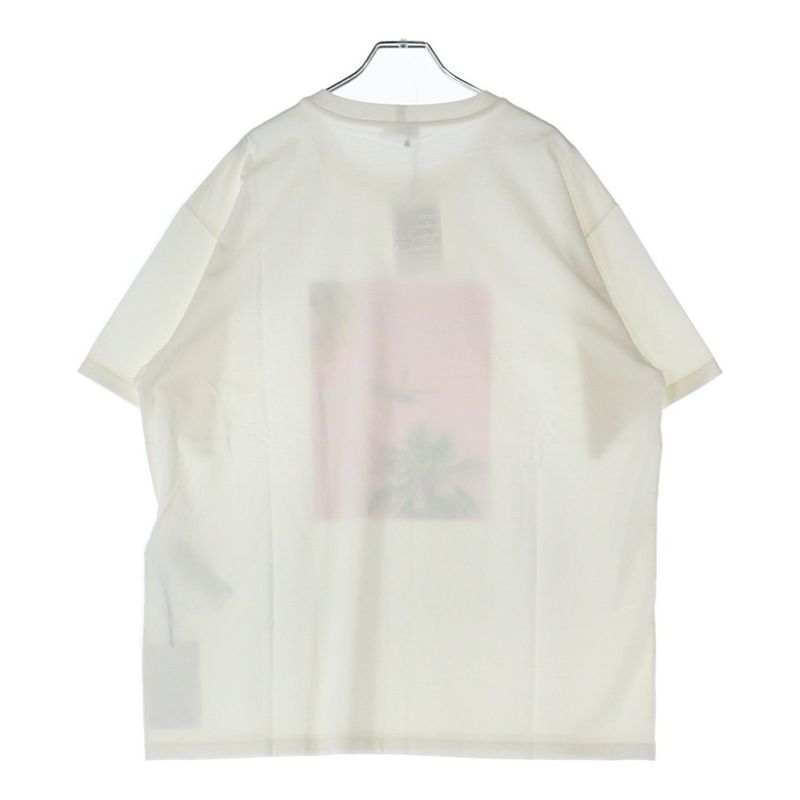 Celine Photo Print Cotton Jersey Loose Short Sleeved T-shirt White 2x43f671q