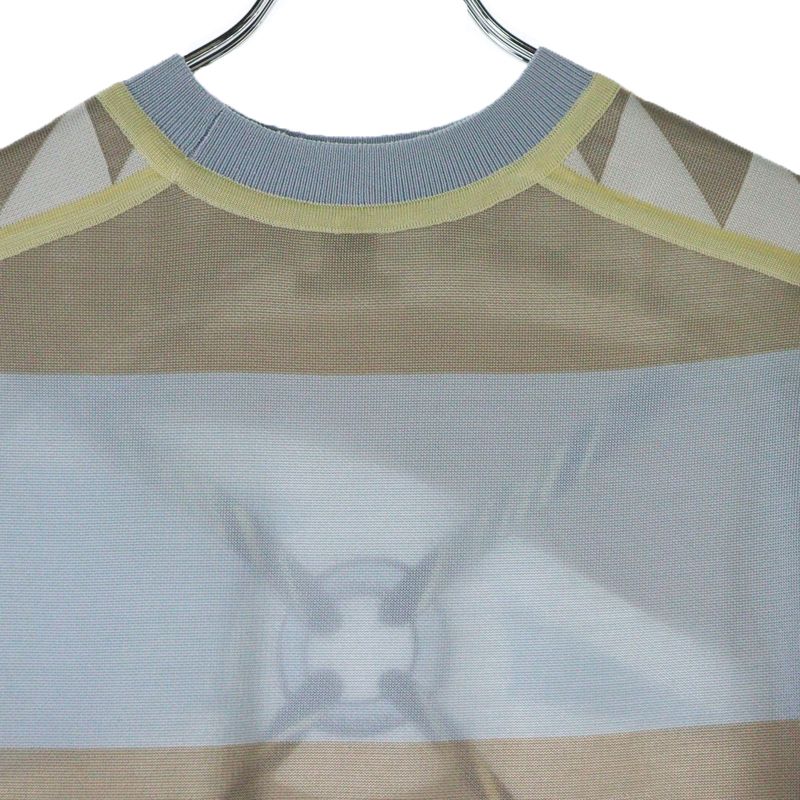 Hermes Twillaine Dress Silk Wool Multi Women's 3h2825dj