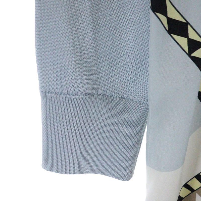 Hermes Twillaine Dress Silk Wool Multi Women's 3h2825dj