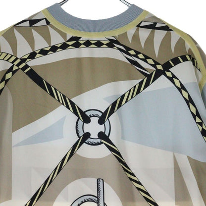 Hermes Twillaine Dress Silk Wool Multi Women's 3h2825dj