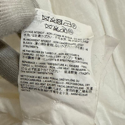 Saint Laurent Paris Long Sleeve Open Collar Shirt Oversize D 37 14 1/2 White